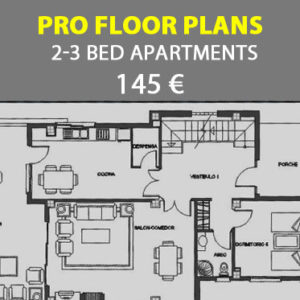 PRO FLOOR PLANS FOR 2-3 BED APARTMENTS