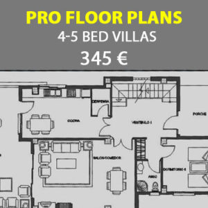 PRO FLOOR PLANS FOR 4-5 BED VILLAS