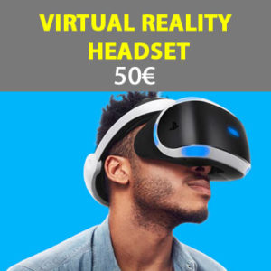 Virtual Reality Headset for 3D Tours / Auriculares de realidad virtual para tours en 3D